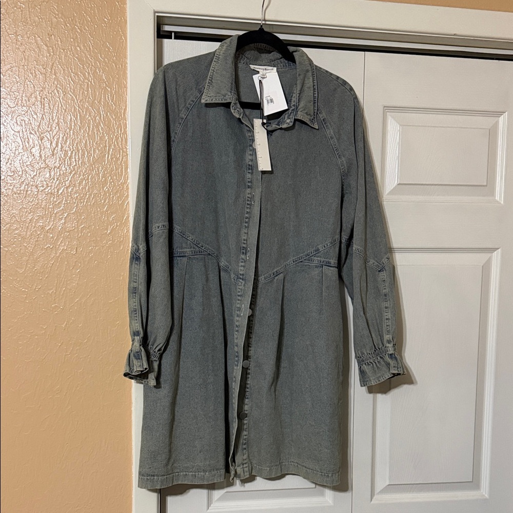 Women's Washed light Denim dress